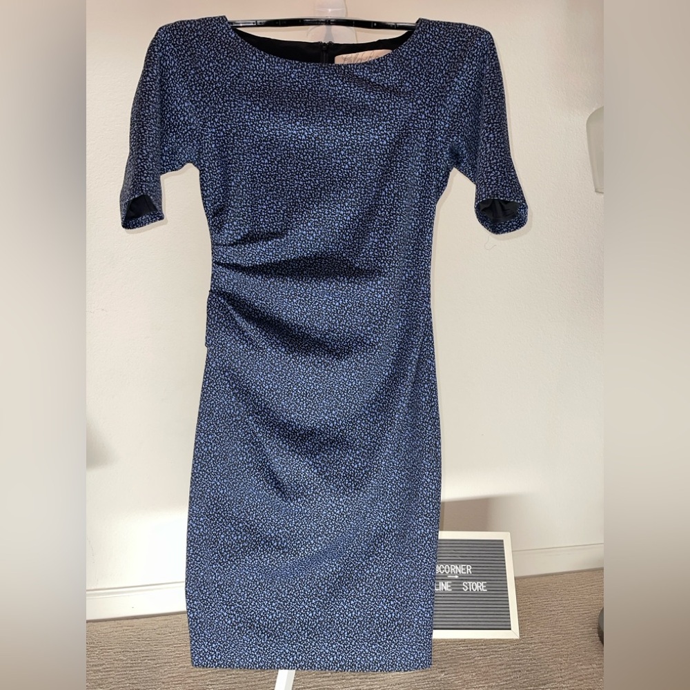 LelaRose elegant blue dress